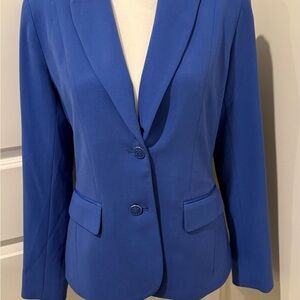 Chic Royal Blue Women's Blazer
